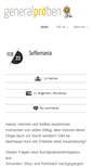Mobile Screenshot of generalproben.at